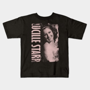 Lucille Starr - Nametype Kids T-Shirt